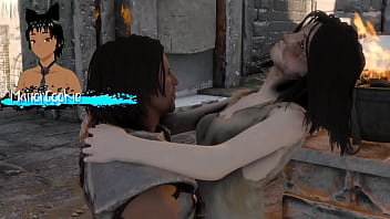 Skyrim b and l mod going on a quest and helping the poor and meeting the courier