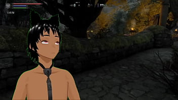 Skyrim b and l mod going on a quest and helping the poor and meeting the courier