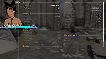 Skyrim b and l mod going on a quest and helping the poor and meeting the courier