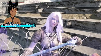 Skyrim b and l mod going on a quest and helping the poor and meeting the courier