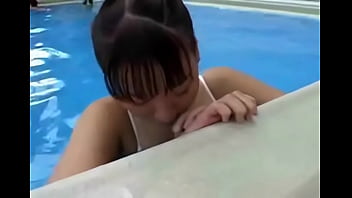 Swimming pool orgasm