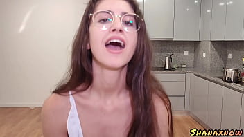 Brainwashing turned into a haigure human vibrator on pussy