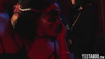 Big boobs milf therapist takes teen patient to a sex party and rails her in a threesome