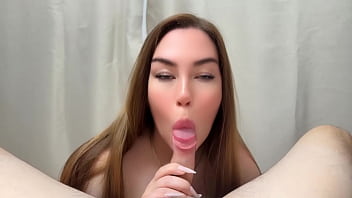 My stepbrother teaches me how to suck my boyfriend