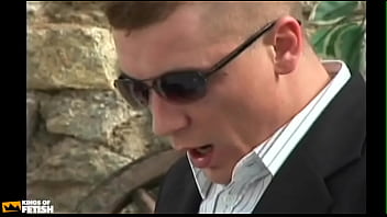 Blonde granny blows deep a young guy before getting her bush screwed