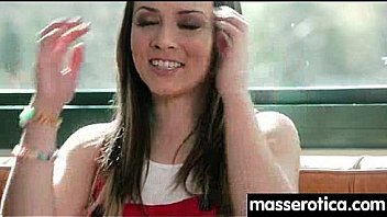 Sensual lesbian massage leads to orgasm 8