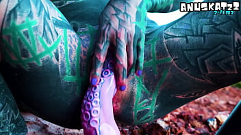 Outdoor anal dildo masturbation until i pee