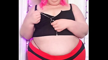 Bbw leggings strip tease