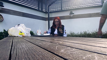 That student girl sucked for mcdonald's