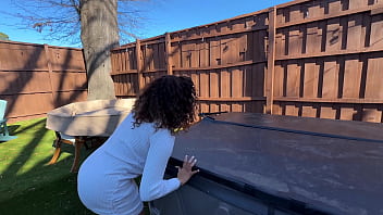 Vacation With Your Nympho Gf Part 1 Big Boobed Gf Sucks And Titty Fucks Your Cock In The Hot Tub thumbnail