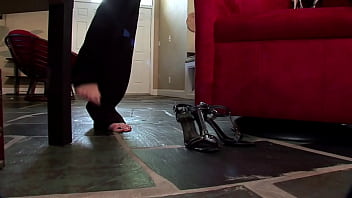 Krista kaslo jirks off a cock in this pov scene