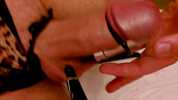 Pegs On Balls With Vibe On Cock Hands Free Cum thumbnail