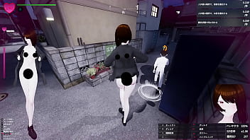 最近snsで話題の３ｍ女子が公園のベンチで聖水噴射！