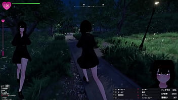 最近snsで話題の３ｍ女子が公園のベンチで聖水噴射！