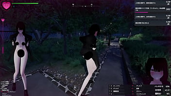 最近snsで話題の３ｍ女子が公園のベンチで聖水噴射！