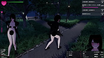 最近snsで話題の３ｍ女子が公園のベンチで聖水噴射！