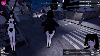 最近snsで話題の３ｍ女子が公園のベンチで聖水噴射！