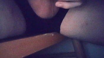 Stroking Outside On The Balcony thumbnail