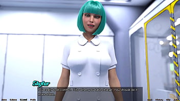 Stranded in space #160 hot busty doctor deepthroats my big white cock she has no gag reflexes