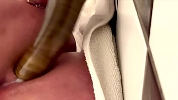 50cm Long Dildo Anal Masturbate With Sweet Orgasm And A Lot Juice From My Pussy thumbnail