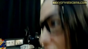 Babe masturbating with a vibrator and having multiple orgasm