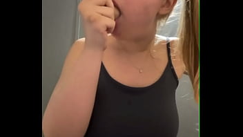 Im sucking his cock in the gym