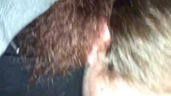 Fat hoe sucks dick in da whip