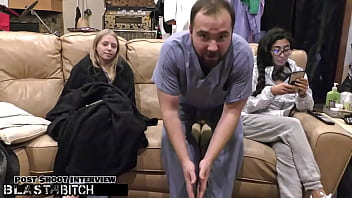 Jasmine rose's thigh gets blasted with cum