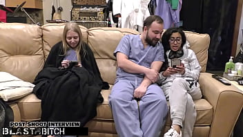 Jasmine rose's thigh gets blasted with cum