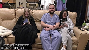 Jasmine rose's thigh gets blasted with cum