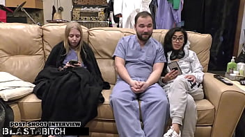 Jasmine rose's thigh gets blasted with cum