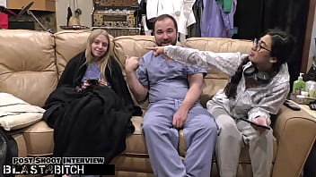 Jasmine rose's thigh gets blasted with cum