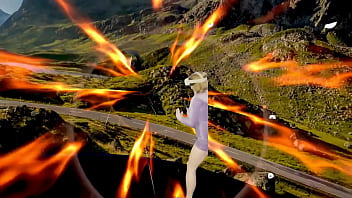 Vr boxing supernatural tight sexy romper