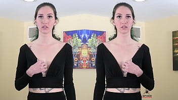 Two piece black outfit deep plunging neck lookshot on kit summers