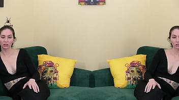 Two piece black outfit deep plunging neck lookshot on kit summers