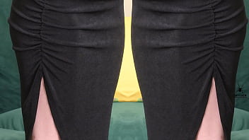 Two piece black outfit deep plunging neck lookshot on kit summers