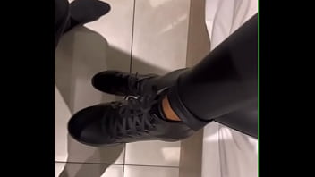 Ballbusting pov boots