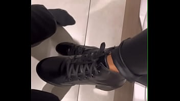 Ballbusting pov boots