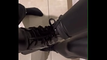 Ballbusting pov boots