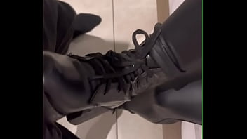 Ballbusting pov boots