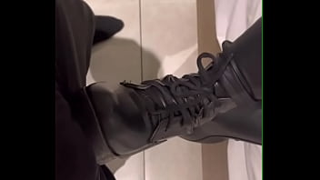 Ballbusting pov boots