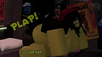 Roblox noob with fat ass gets pounded by my black cock