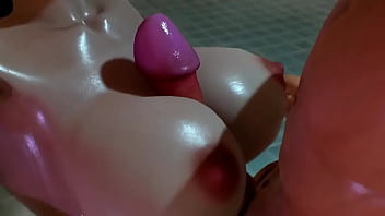 Shower boobs in the fresh night