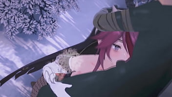 Rosaria sucks monster's cock 71lv