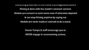 Freshman gets mandatory hitachi orgasm from doctor tampa giggles