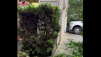Nakedman15 naked gardening