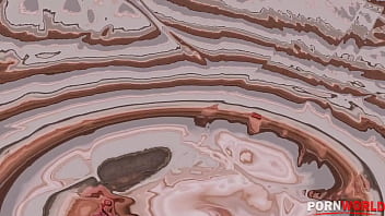 Sweet like candy sultry babe squats on her vibrator