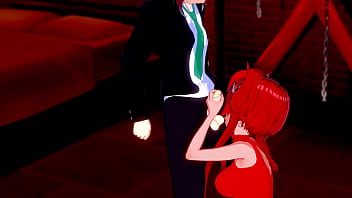 Ranma doing a blowjob