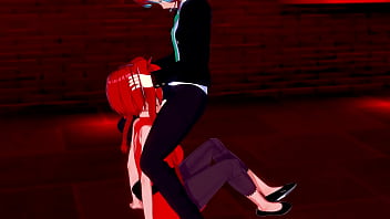 Ranma doing a blowjob