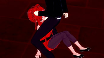 Ranma doing a blowjob